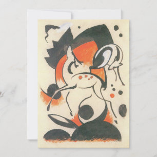 Komposition mit Two Dees von Franz Marc