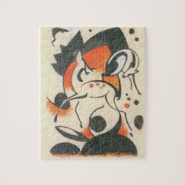 Komposition mit Two Dees von Franz Marc