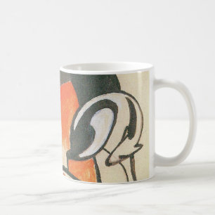 Komposition mit Two Dees von Franz Marc Kaffeetasse