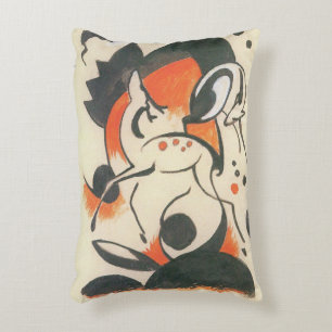 Komposition mit zwei Hirschen von Franz Marc Dekokissen