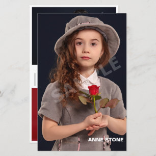 Komposition Schauspielmodell Headshot Kinder Zed