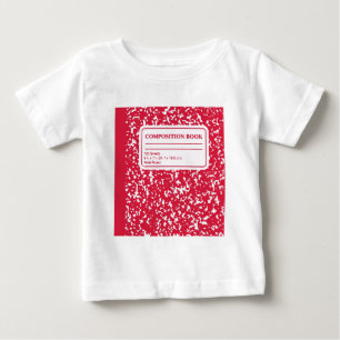 Kompositionsbuch/Studentenlehrer Baby T-shirt