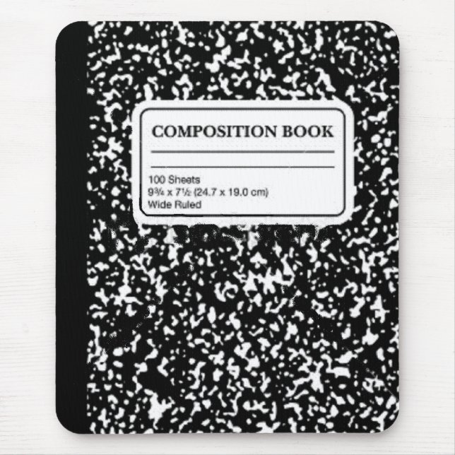 Kompositionsbuch/Studentenlehrer Mousepad (Vorne)