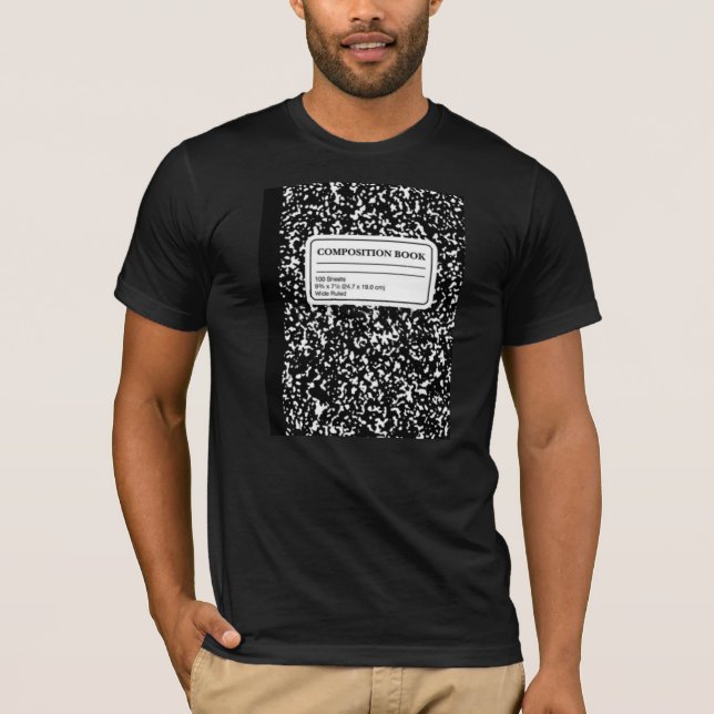 Kompositionsbuch/Studentenlehrer T-Shirt (Vorderseite)