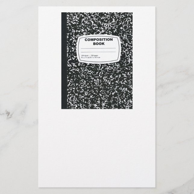 Kompositionslehrer Briefpapier (Vorderseite)