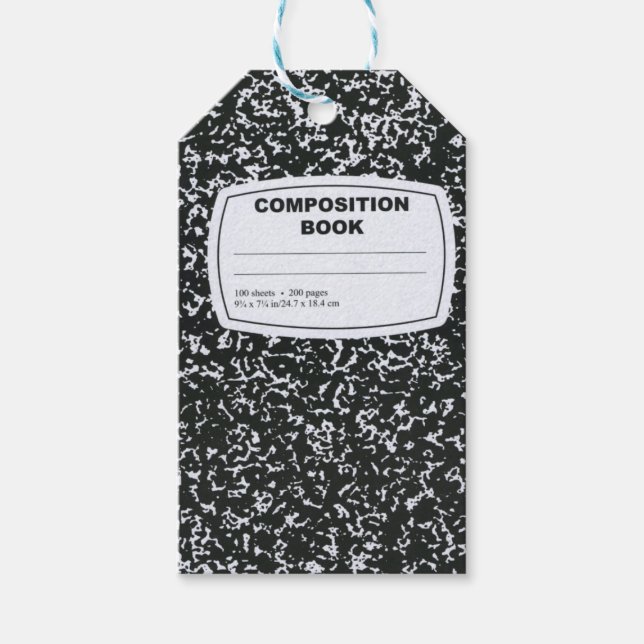 Kompositionslehrer Geschenkanhänger (Vorderseite)