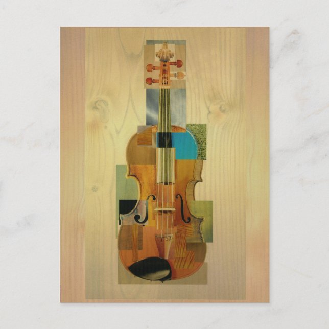 KompositVioline Postkarte (Vorderseite)