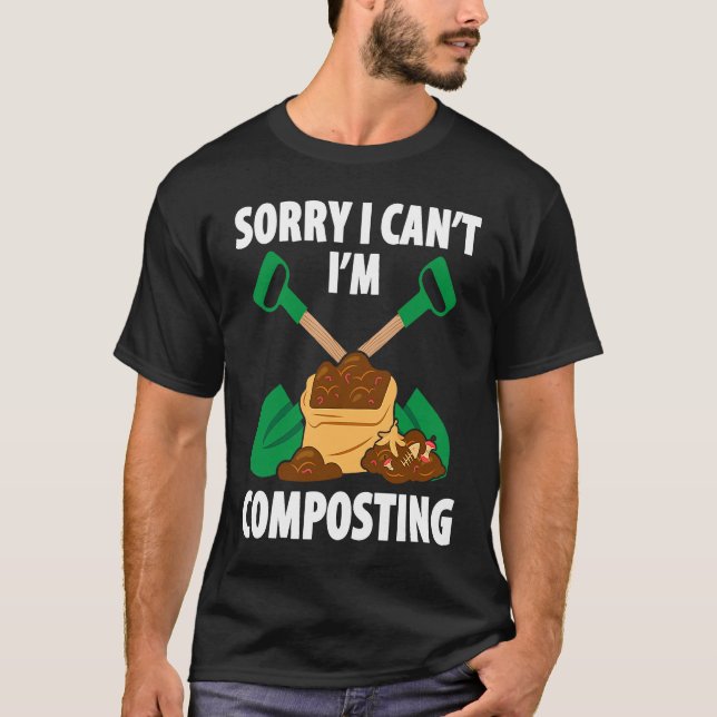 Kompostierung für Kompost-Bauer T-Shirt (Vorderseite)