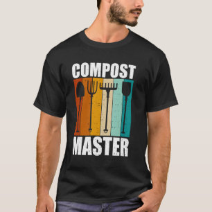 Kompostmeister Organischer Gartenbau-Enthusiast T-Shirt