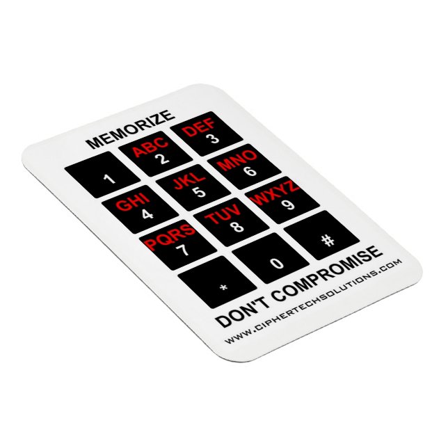 Kompromisslos einprägen magnet (Rechte Seite)