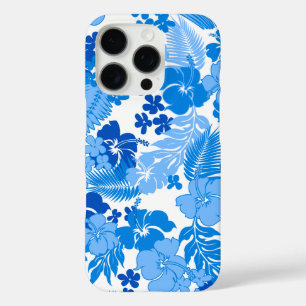 Kona Bay Hawaiian Hibiscus Blau iPhone 16 Pro Hülle