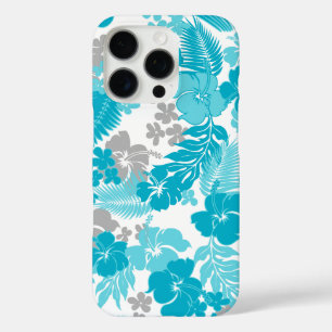 Kona Bay Hawaiianischer Hibiskus Türkis iPhone 16 Pro Hülle