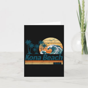 Kona Beach Group Matching Familienurlaub Sommer Karte