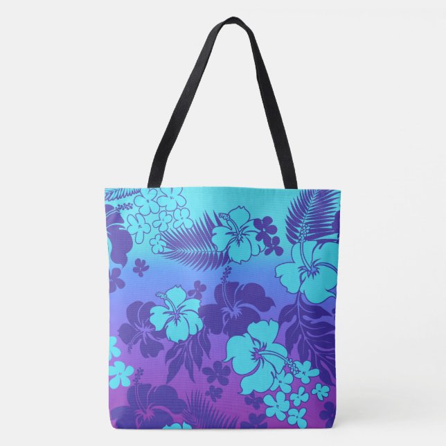 Kona Blend Hawaiian Hibiskus Beach Bag Tasche (Vorderseite)
