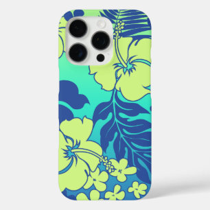 Kona Blend Hawaiianischer Hibiskus Türkis iPhone 16 Pro Hülle