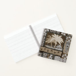 Kona Coast Bark Cloth Tape Notebook Notizbuch