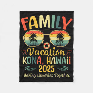 Kona Hawaii Strand Familien Sommerurlaub 2025 Fleecedecke