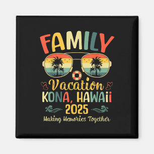 Kona Hawaii Strand Familien Sommerurlaub 2025  Magnet