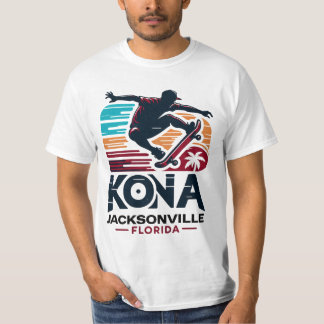 Kona Jacksonville Florida Skatepark T-Shirt