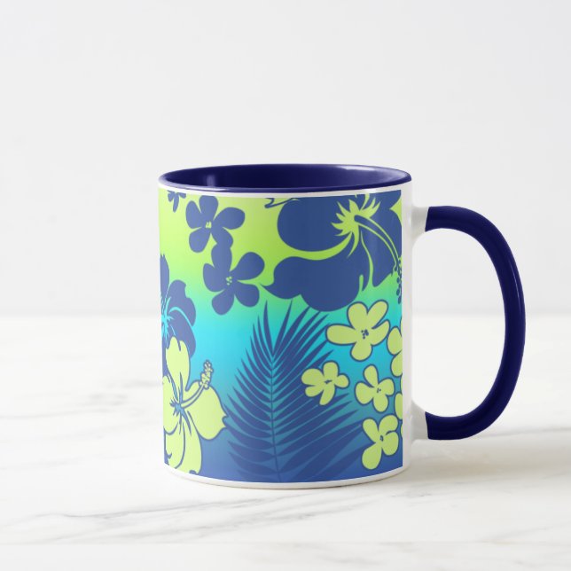 Kona Mischungs-Hawaiianer-Hibiskus Tasse (Rechts)