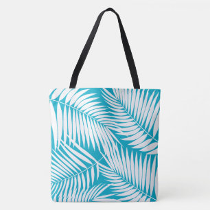 Kona Palms Hawaiian Leaf Tropical Beach Bag Tasche