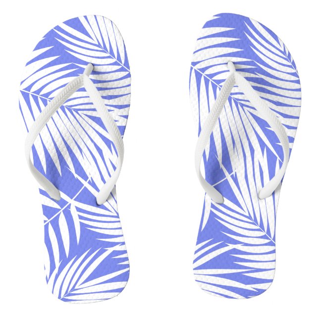Kona Palms Hawaiian Leaf Tropical Flip Flops (Fußbett)