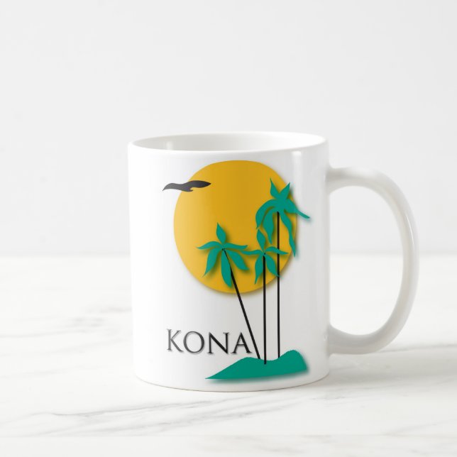 Kona, tasse d'Hawaï (Droite)
