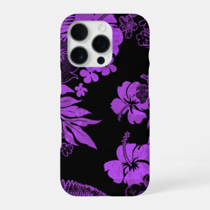 Kona Times Hibiscus Hawaiian Engineered Violett iPhone 16 Pro Hülle