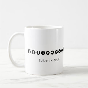 Konami Code-Tasse Kaffeetasse
