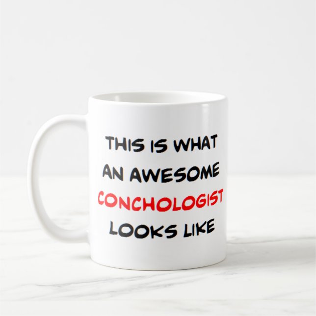 Konchologe, phantastisch kaffeetasse (Links)