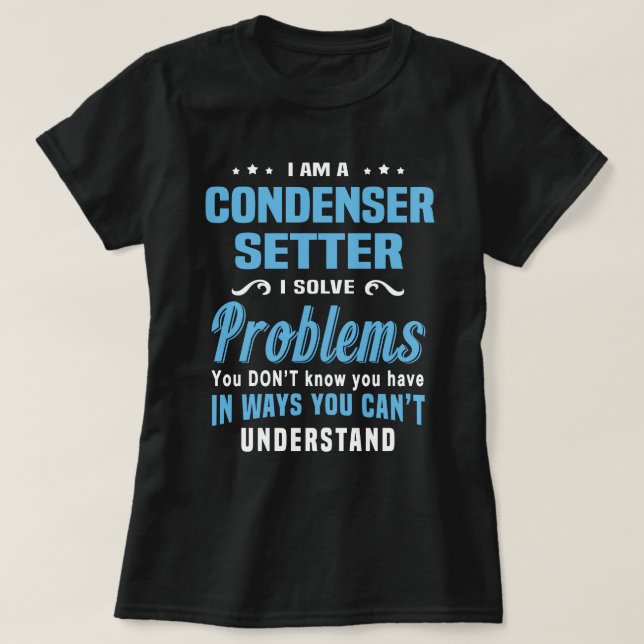 Kondensationsregler T-Shirt (Design vorne)