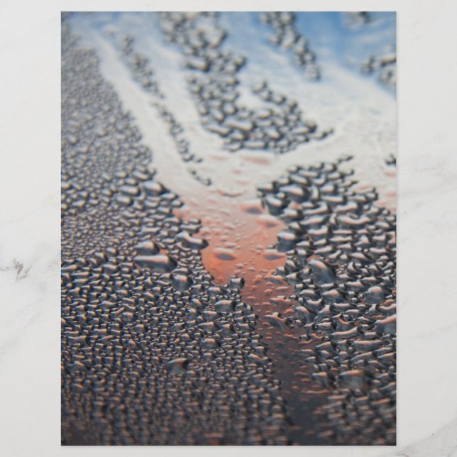 Kondenswassertropfen Flyer (Vorne)