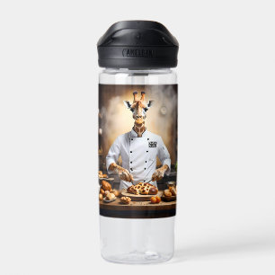 Konditor-Giraffe: Neue Höhen erreichen, Trinkflasche