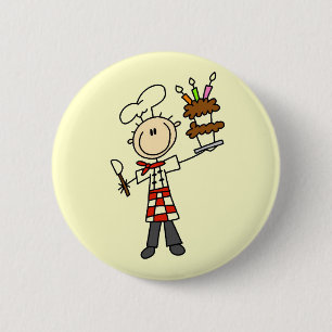 Konditor T-Shirts und Geschenke Button