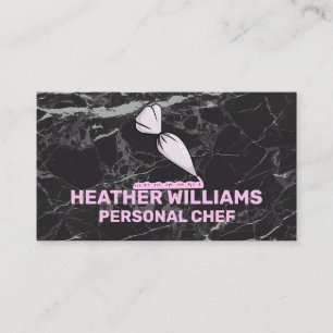 Konditorei   Icing-Zuckerguss Visitenkarte