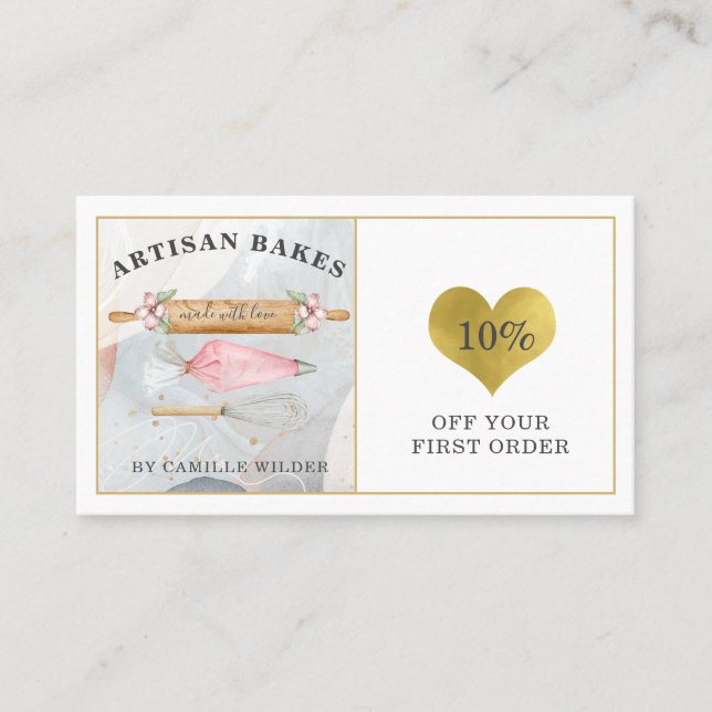 Konditorei Koch Baker Discount Card Rabattkarte (Vorderseite)