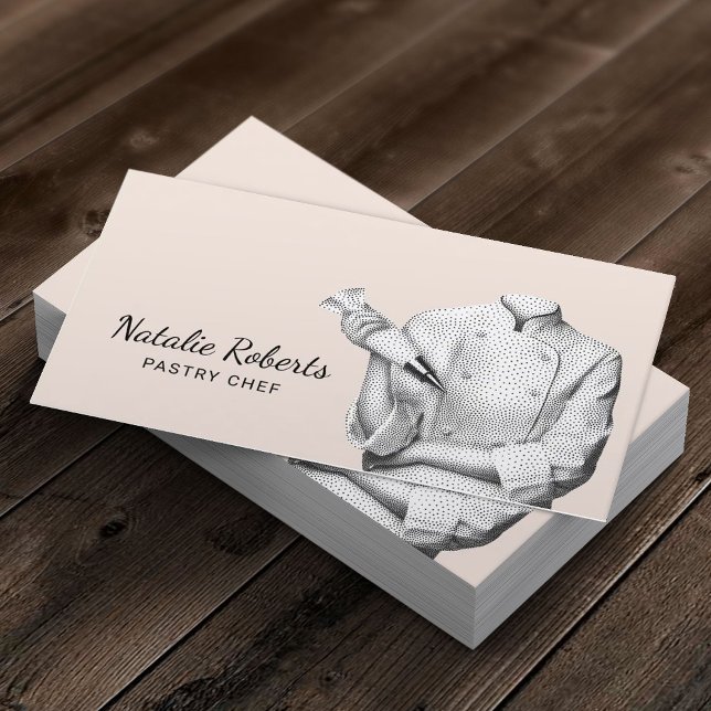 Konditorei Koch Elegant Rosa süße Kuchen Bäckerei Visitenkarte (Von Creator hochgeladen)