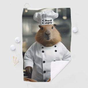 Konditorikunst: Der kulinarische Capybara Golfhandtuch