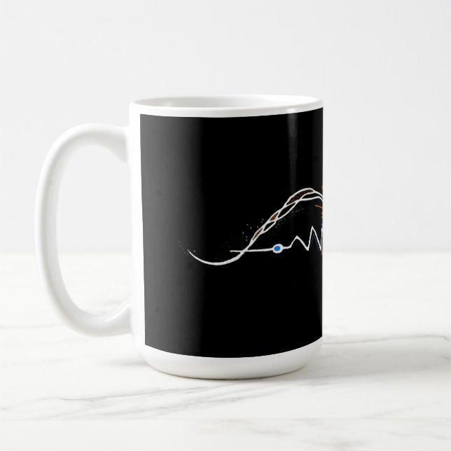 Kondor-Explosions-Tasse Kaffeetasse (Links)
