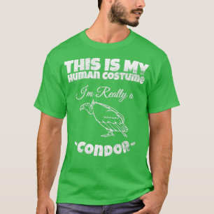 Kondor-Vogel-Menschen-Kostüm-T-Shirt Süßes Weihnac T-Shirt