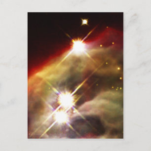 Kone Nebula Sternennacht Postkarte