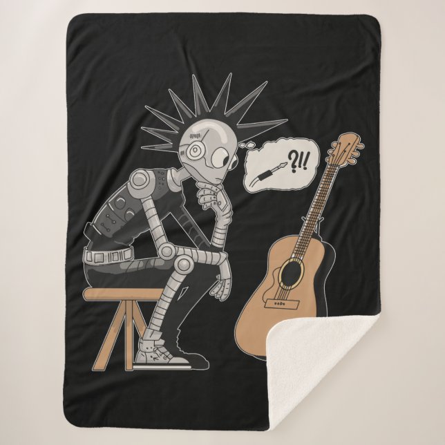 Konfektionierter Musikrobot Sherpadecke (Vorderseite)
