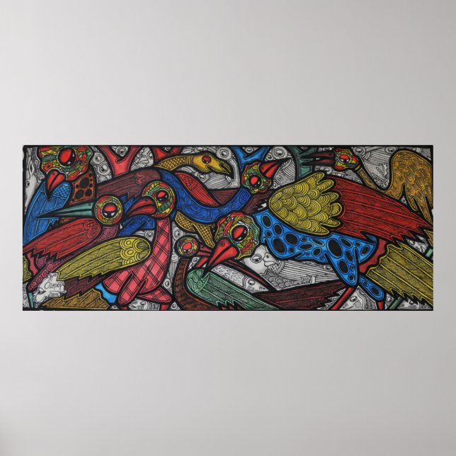 Konferenz von Bird Poster (Vorne)