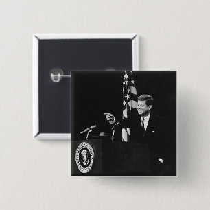 Konferenz von John Kennedy 35. US-Präsident Button