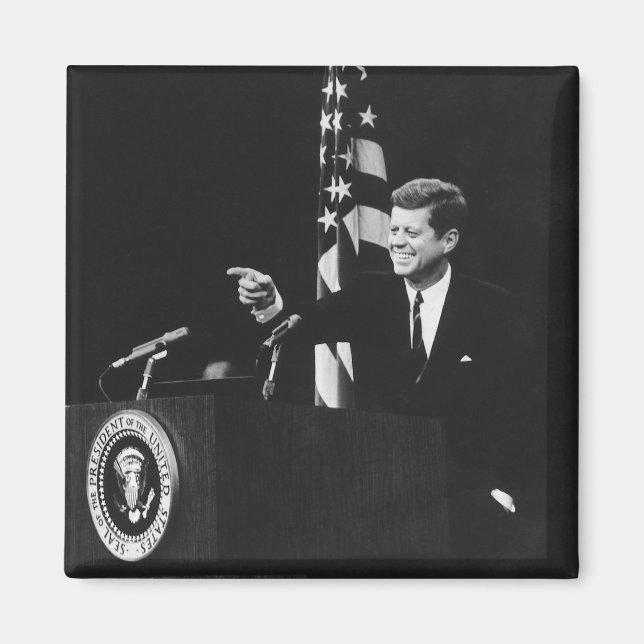 Konferenz von John Kennedy 35. US-Präsident Magnet (Vorne)