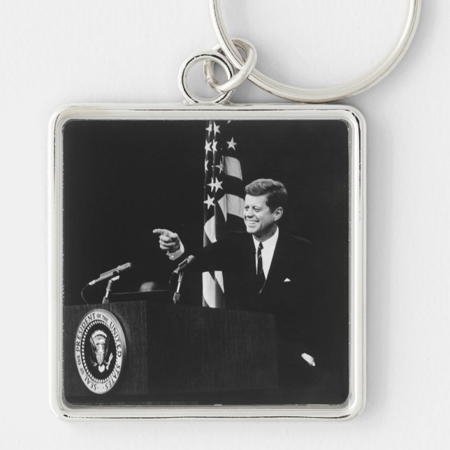 Konferenz von John Kennedy 35. US-Präsident Schlüsselanhänger (Vorne)