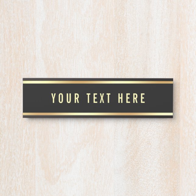 Konferenzsaal für benutzerdefinierte Textprüfung Türschild (Vorderseite )
