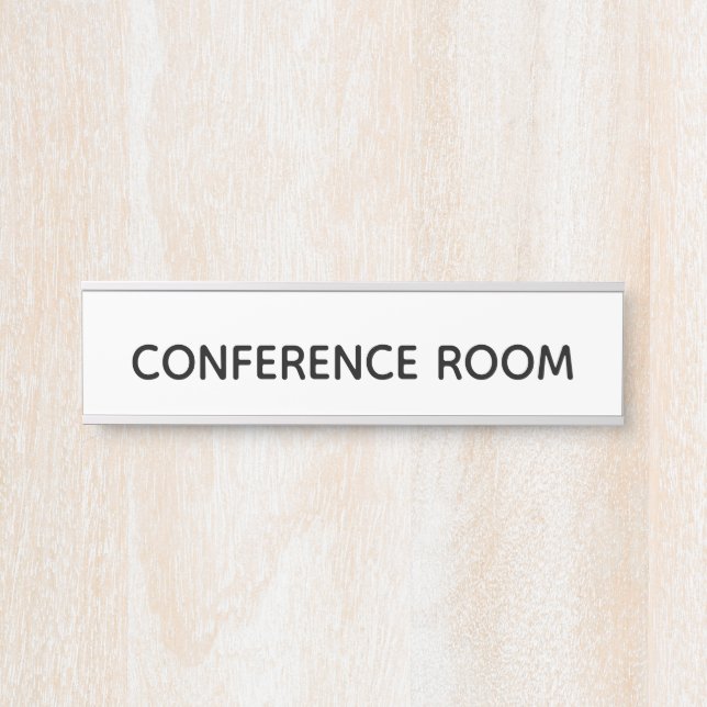 "Konferenzsaal-" Tür-Platte Türschild (Vorderseite )