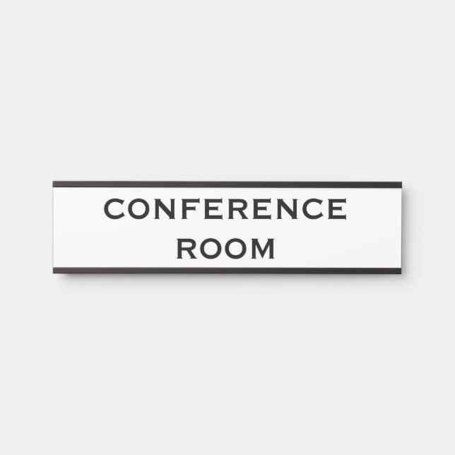 Konferenzsaal Türschild (Vorderseite )