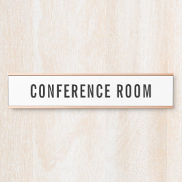 Konferenzsaal Unterschrift für Bürotür Selbstklebe Türschild